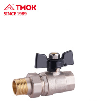 Good quality FxM thread brass ball valve Dn25